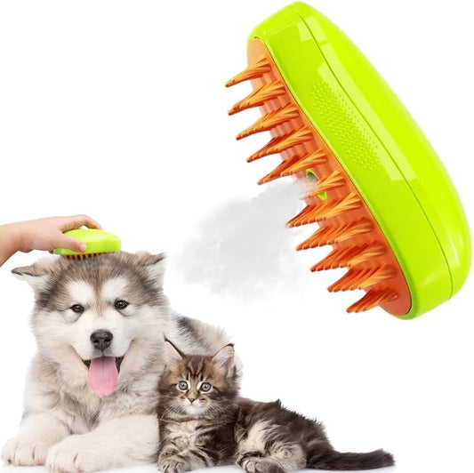 3 in 1 Electric Steam Pet Brush