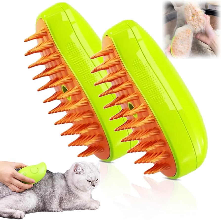 3 in 1 Electric Steam Pet Brush