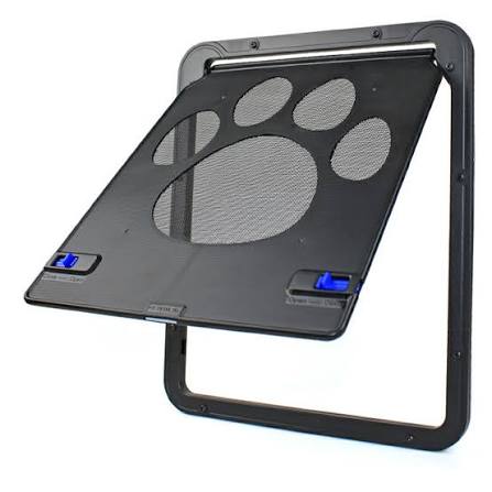 11.4 inches Lockable Magnetic Flap Pet Cat and Dog Screen Door
